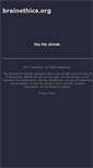 Mobile Screenshot of brainethics.org